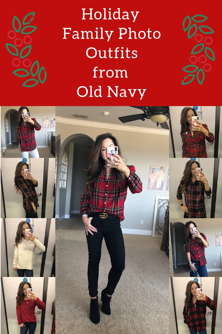 Affordable Holiday Family Photo Outfits from Old Navy