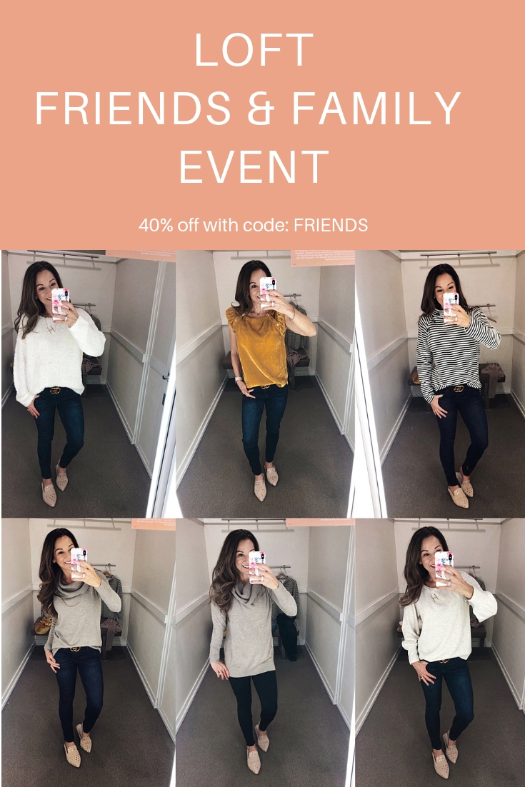 LOFT Try On Friends and Family Event Sale