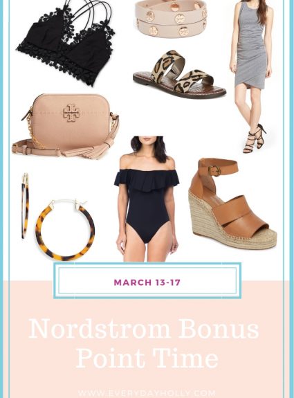 Nordstrom Spring Shopping – Bonus Points Time