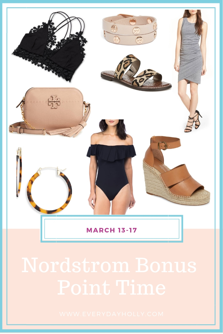 Nordstrom Spring Shopping – Bonus Points Time