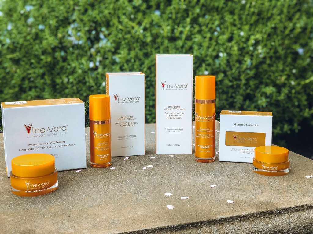 Vine Vera Vitamin C Skincare collection plus TORCHE V2+ Review - Everyday Holly Blog