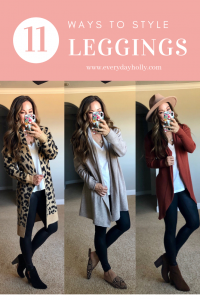 11 Ways to Style Spanx Leggings - Everyday Holly