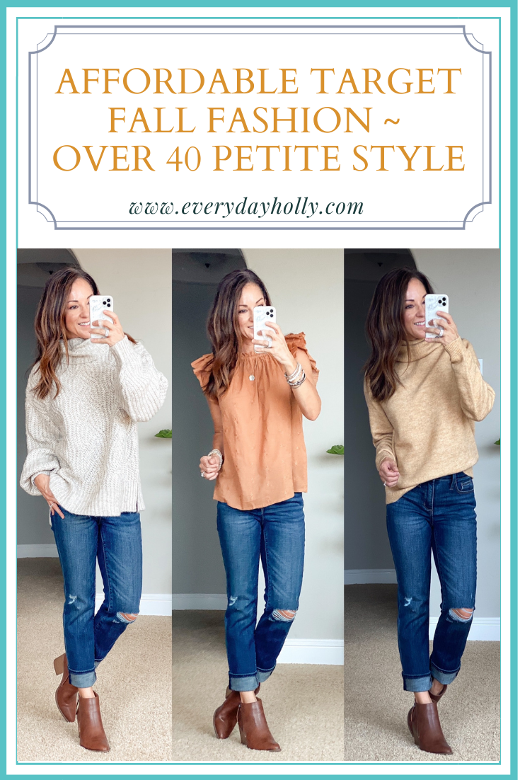 Affordable Target Fall Fashion ~ Over 40 Petite Style