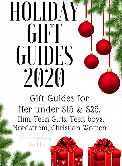 Holiday Gift Guides for Her, Him, Teen Boys & Girls, Faith