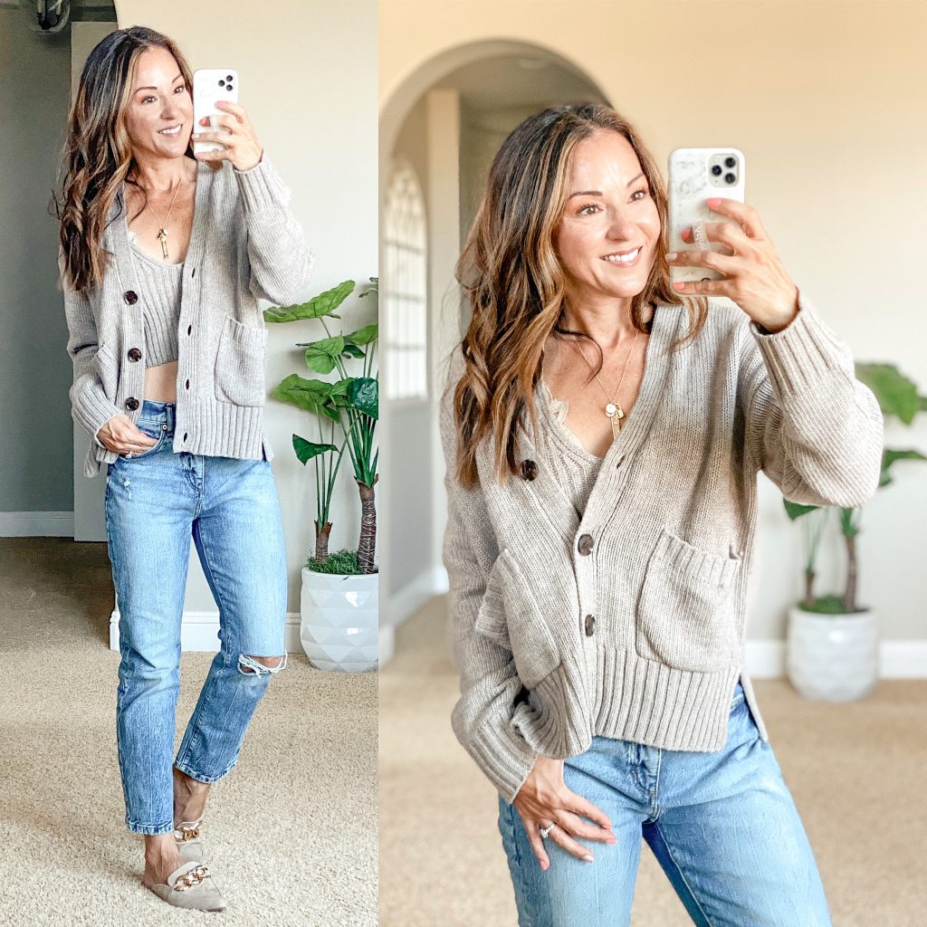 sweater set from amazon - affordable on trend 2021 fall style