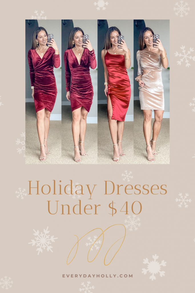 Affordable 2024 holiday dresses