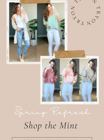 Spring Fashion –  Spring Refresh with Shop the Mint