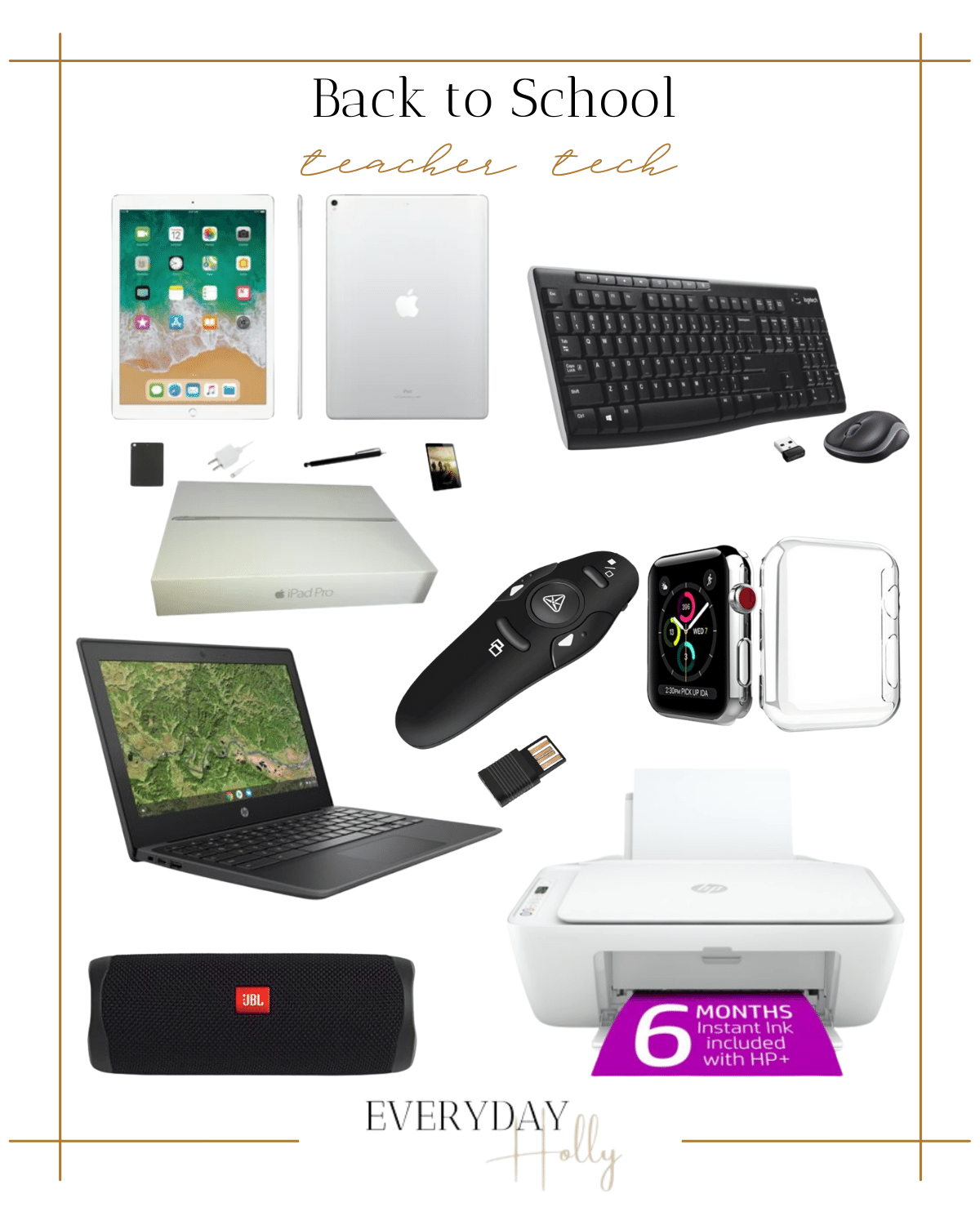 Back to School | Teacher Tech

#backtoschool #b2s #printer #schoolyear #yearschool #backtoschoolyear #JBLspeaker #iPad #applewatch #laptop #keyboard #teacher #backtoschooltech #backtoschoolessentials #schoolsupplies #printer