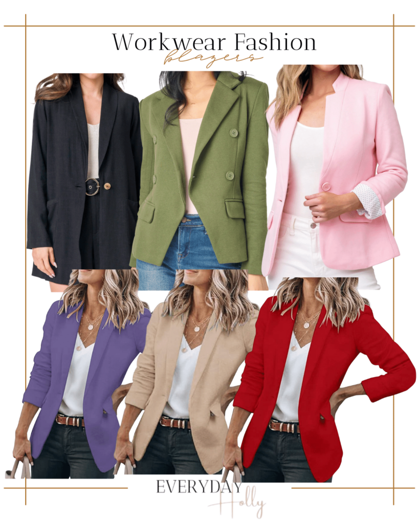 Workwear Blazers

#workwear #blazers #officeattire #officefashion #workwearfashion #amazonfashion #gibson #gibsonlook #gibsonfashion #workwearfavorites #blazer #jackets #officeblazer