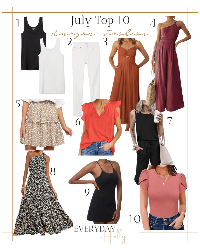 July Top 10 Sellers | Amazon Fashion

#amazon #amazonfashion #affordablefashion #jeans #dress #romper #skirt #backtoschoolfashion #fashionfavorites #blouse #basics