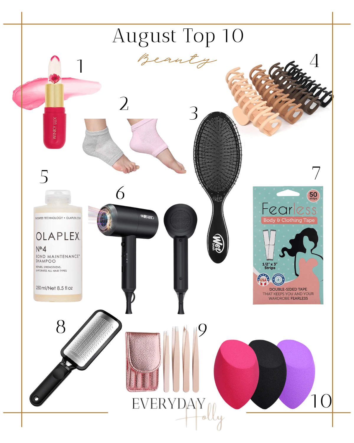 Amazon Beauty | Top August Sellers

#august #augusttopsellers #topsellers #amazon #amazonfinds #amazonfavorites #amazonbeauty #amazonfashion #amazonhome  #clawclip #wetbrush #clothingtape #hairdryer #sponge #makeupsponge #olaplex #moisturizingsocks 