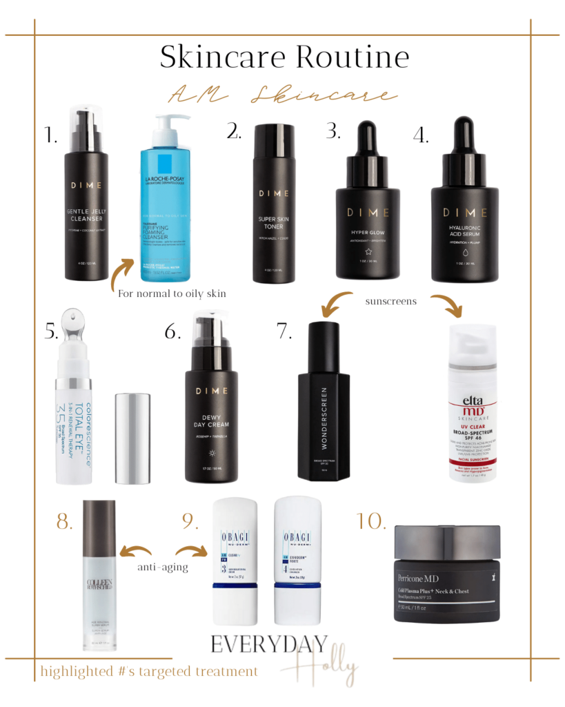 The Best Over 40 Anti Aging Skincare Routine ~ Morning