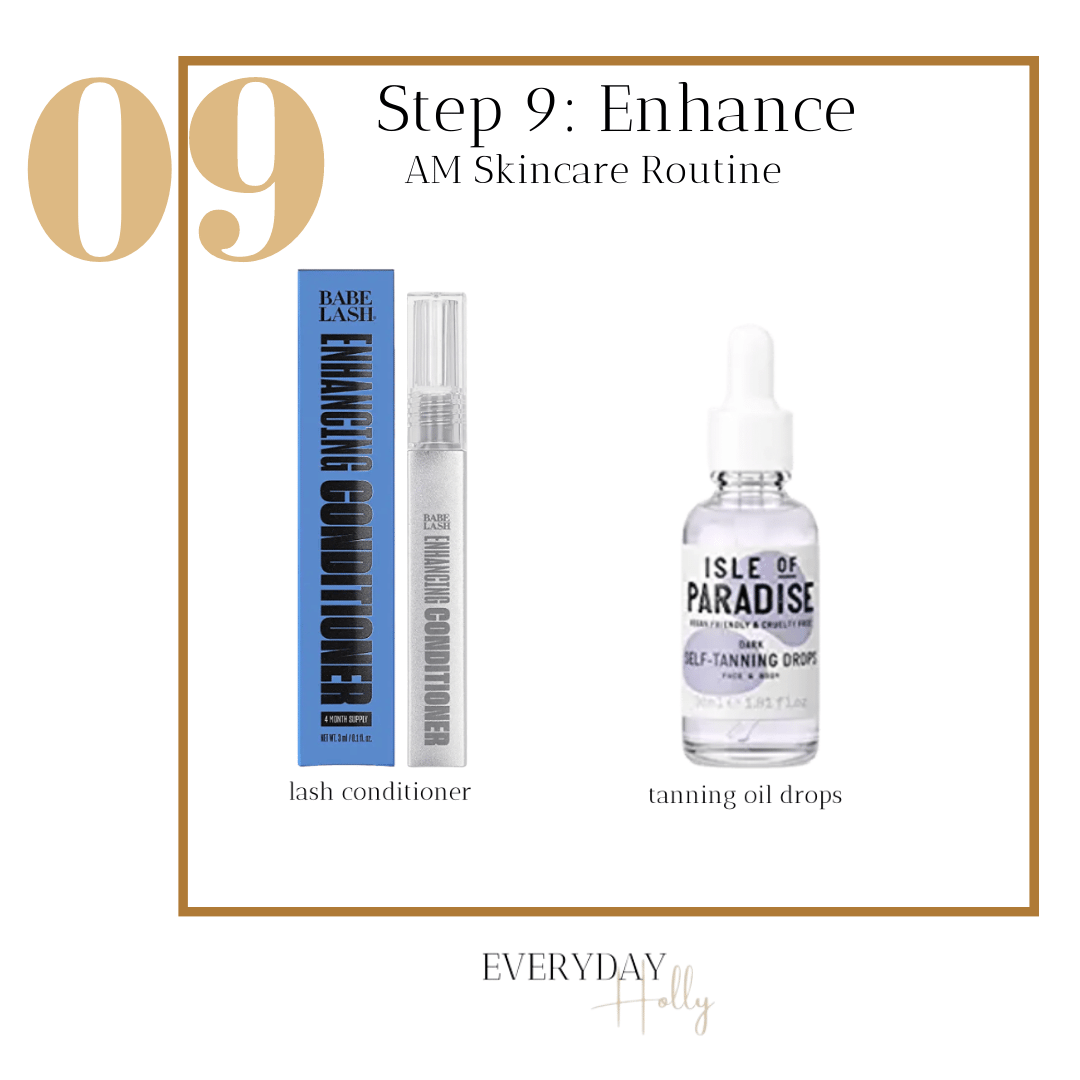 Additional Skincare steps

lash conditioner, tanning, tan, face tan, fake tan, oil, face oil, lash, lash care, skincare, skincare for mature skin, mature skin, age preventing skin care