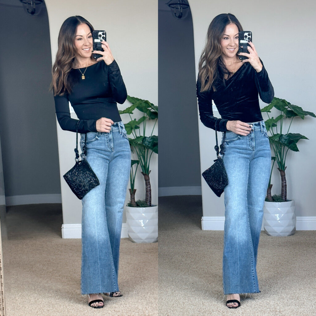 express fashion blog, black skyscraper jeans, velbet body suit, fall & winter fashions, best sellers 