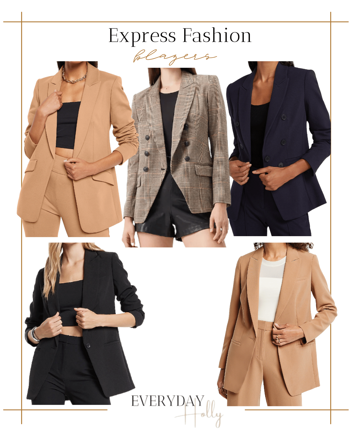 Express hot sale blazers women