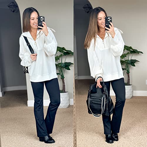lounge wear, amazon top 10, pullover, flare leggings, backpack, black boots 