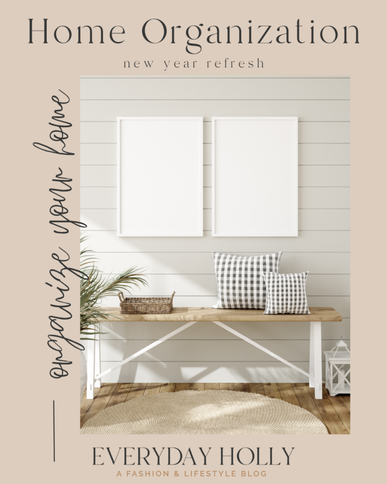 New Year Home Refresh & Organization You Need!