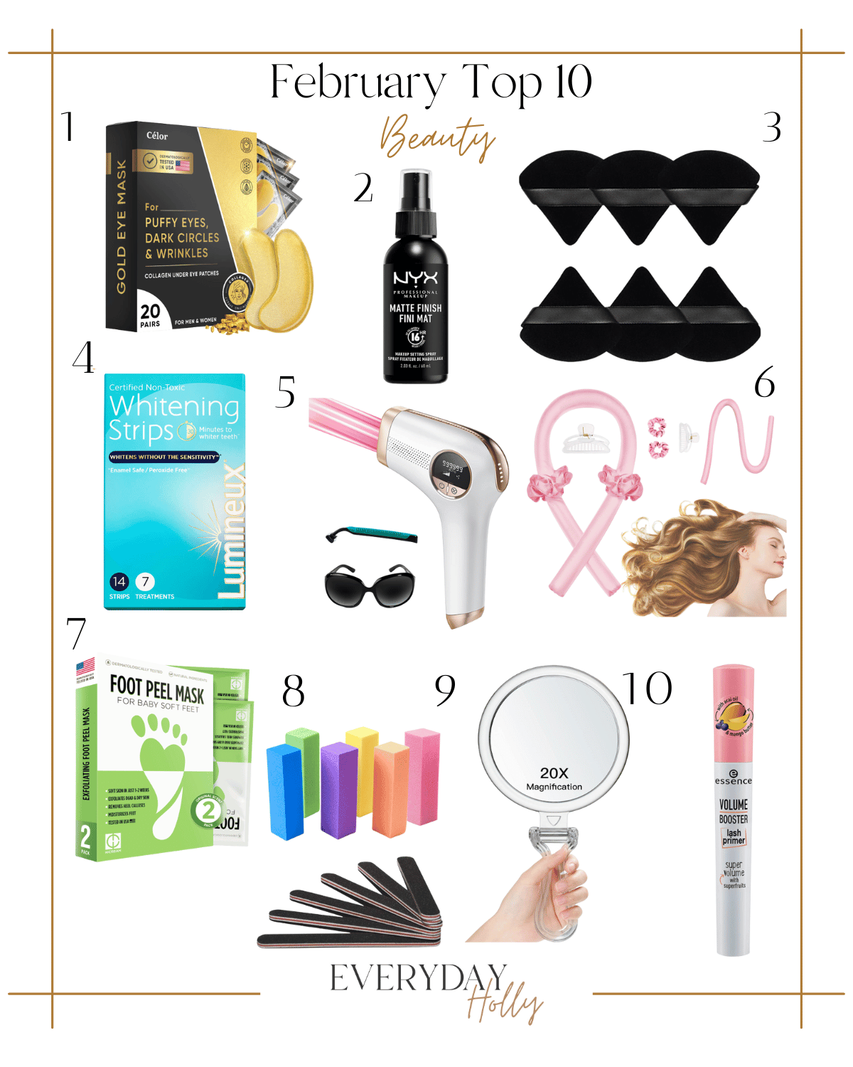 Top 10 Best Selling Items You Loved in February - Everyday Holly