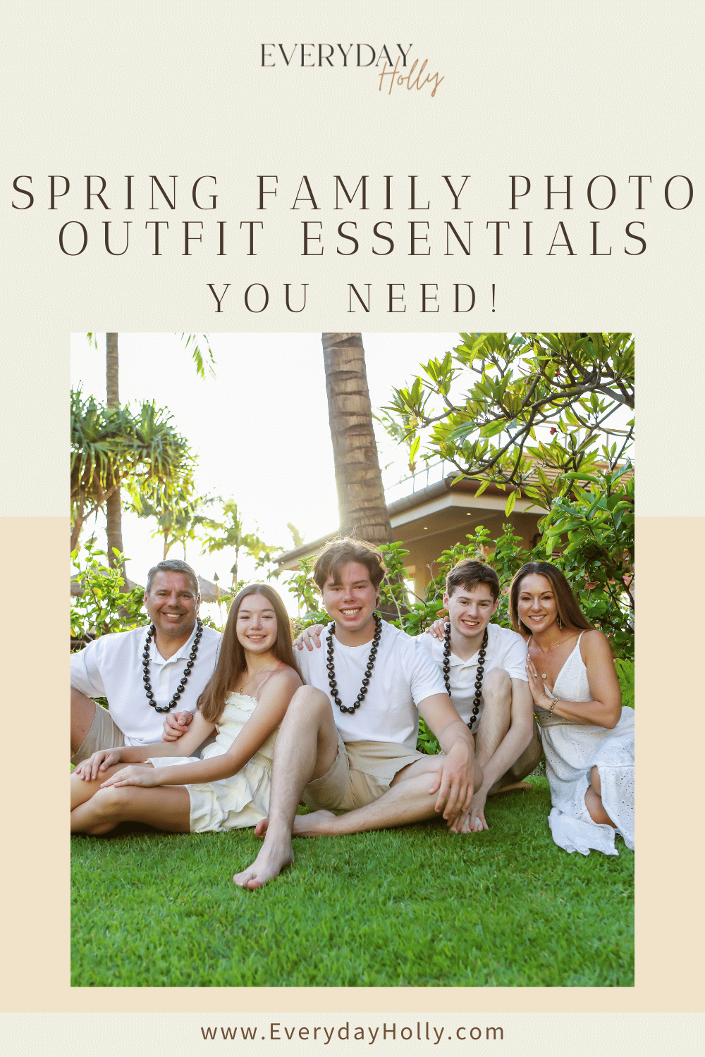 spring family photos, pinterest graphic 