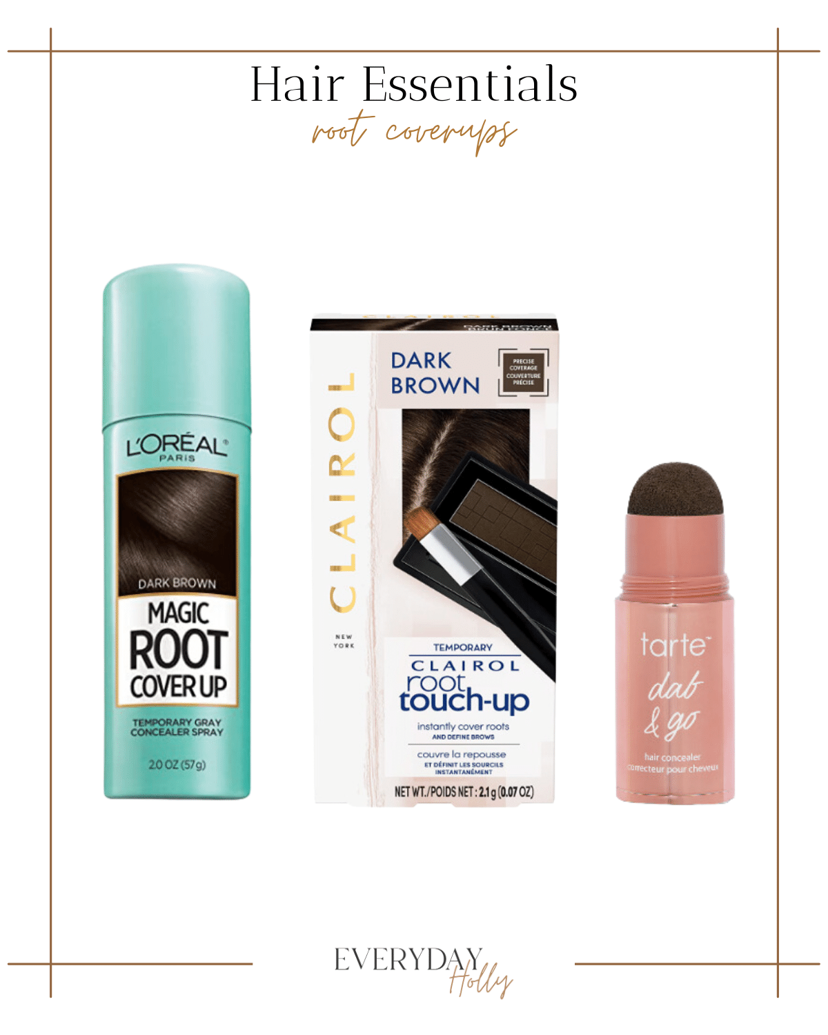 amazon haircare, hair products, root coverups, gray hair, hair hacks, root touchup 