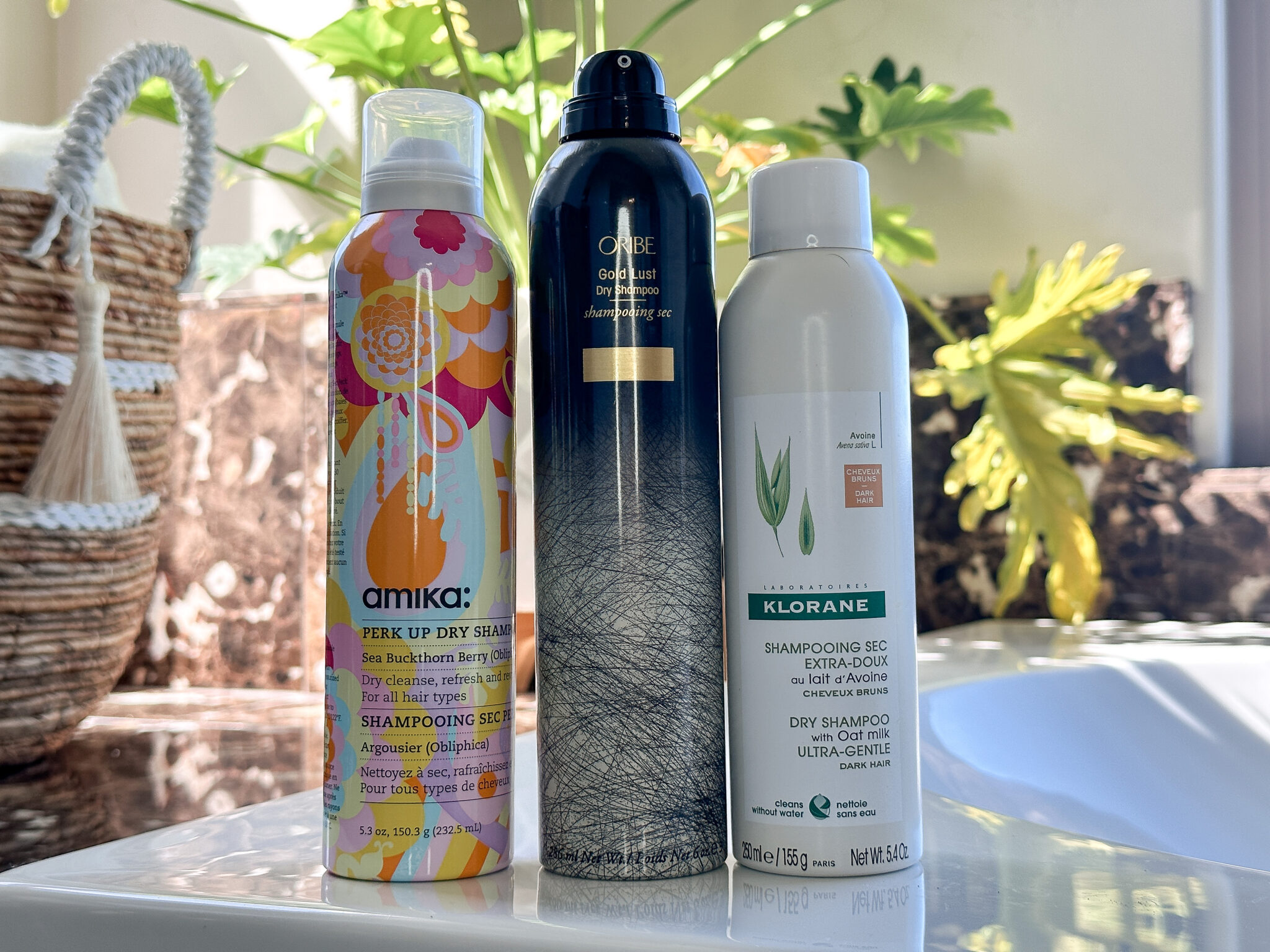 haircare, dry shampoo, amika dry shampoo, oribe gold dust dry shampoo, klorane dry shampoo, hair favorites, amazon beauty 