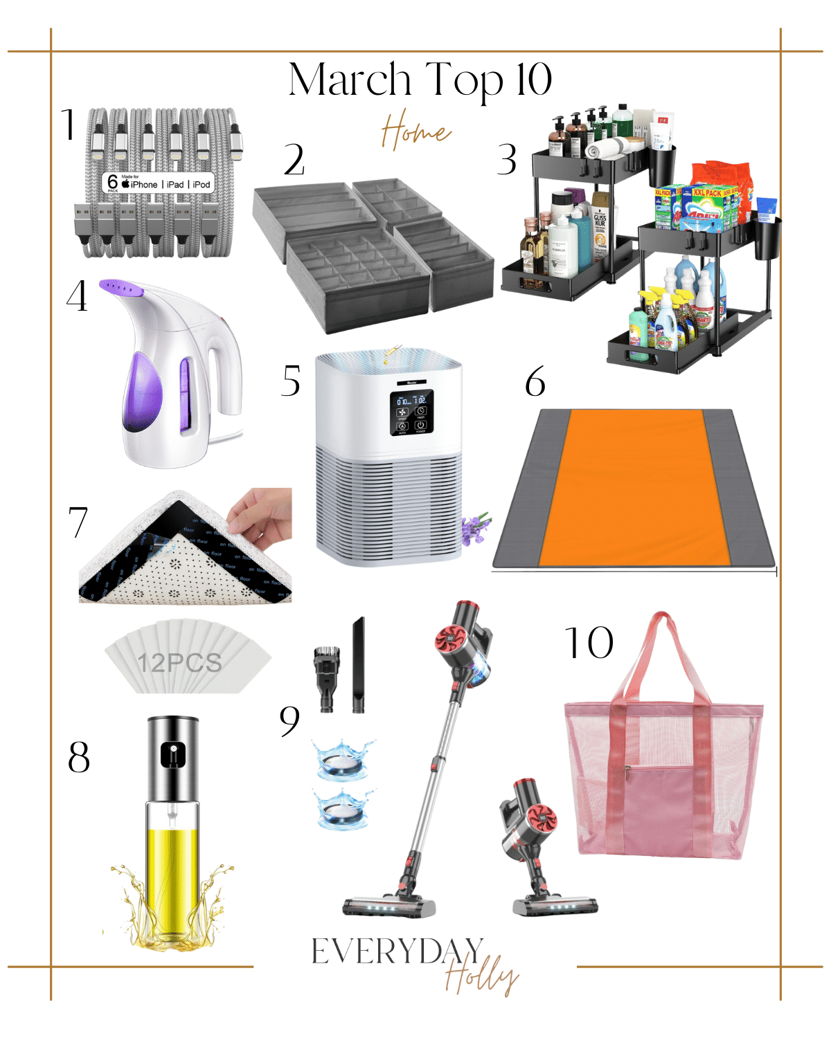 march top 10, march best sellers, organizers, home favorites, beach essentials, home essentials, home hacks, amazon home finds, 