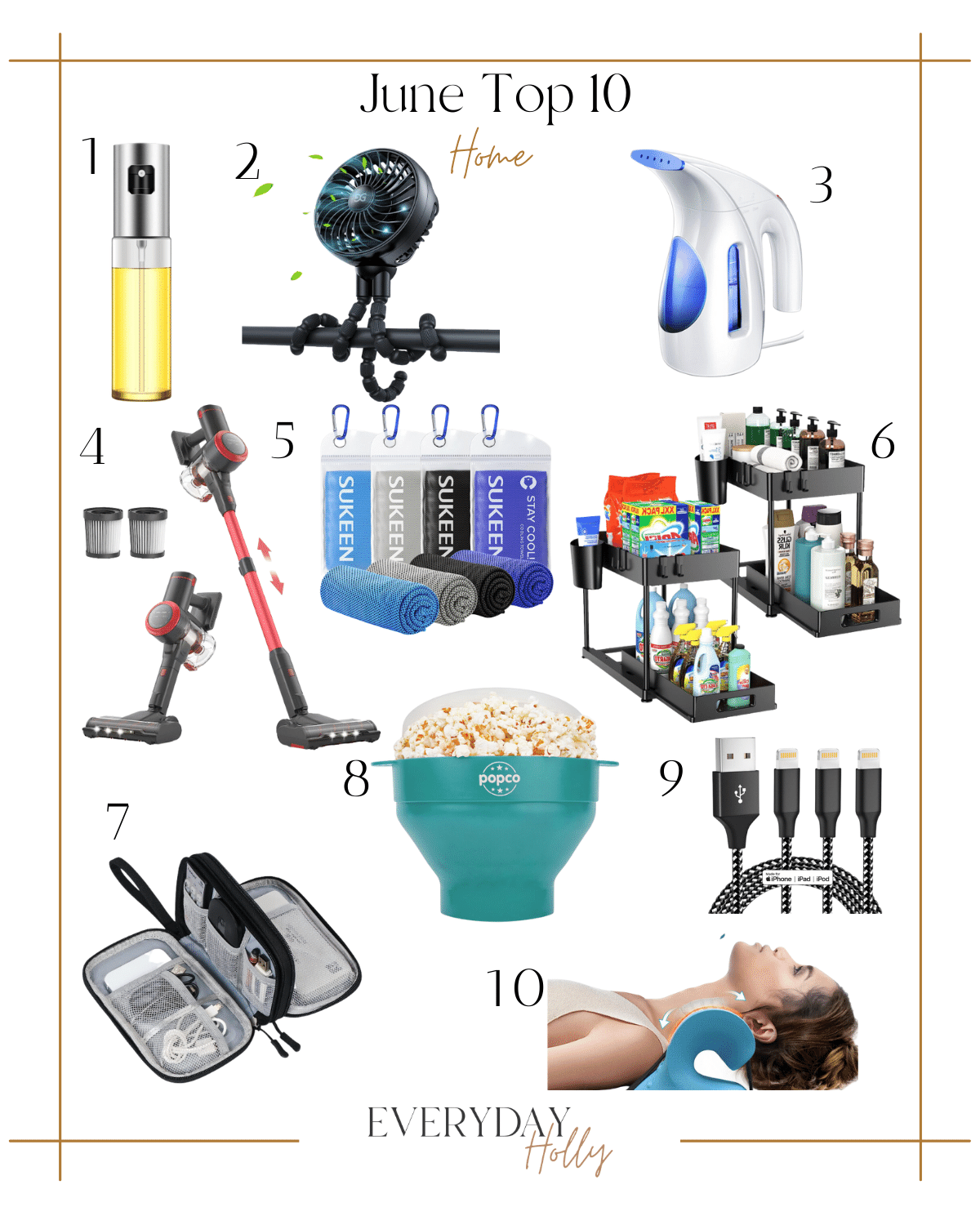 home essentials, top 10, best sellers, home items, organization, neck stretcher, home organization, 