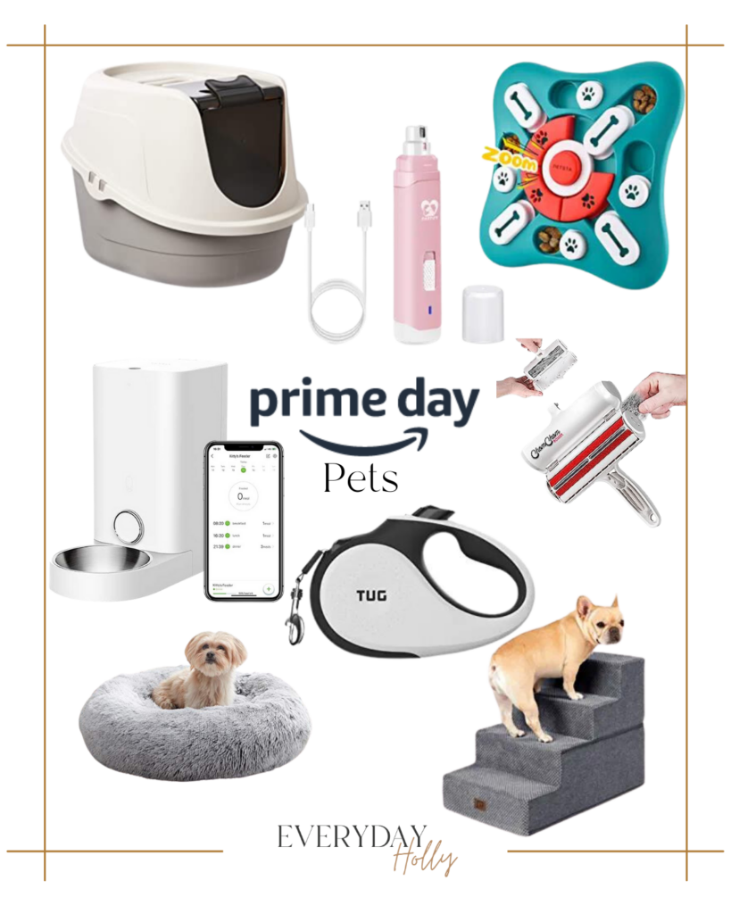 Prime Day Pets | Cat | Dog | Dog grooming | Dog bed | Dog steps | leash | Pet feeder | Littler box | nail grinder