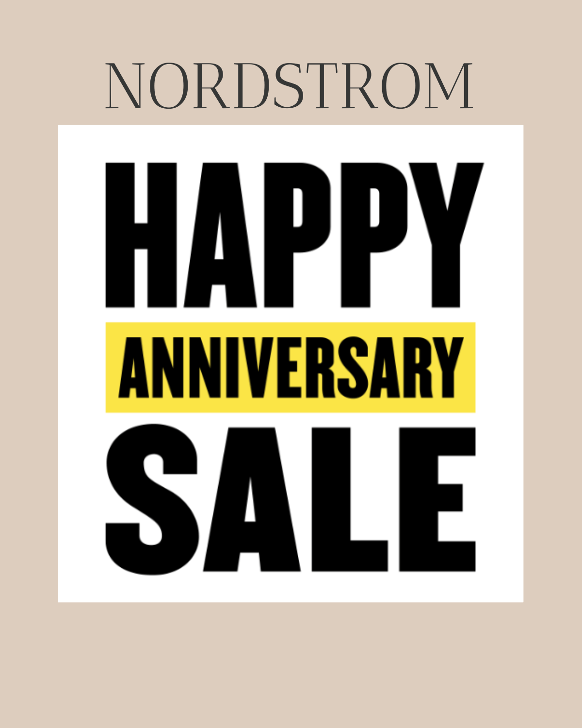 Nordstrom Anniversary Sale 2023: Everything You Need to Know