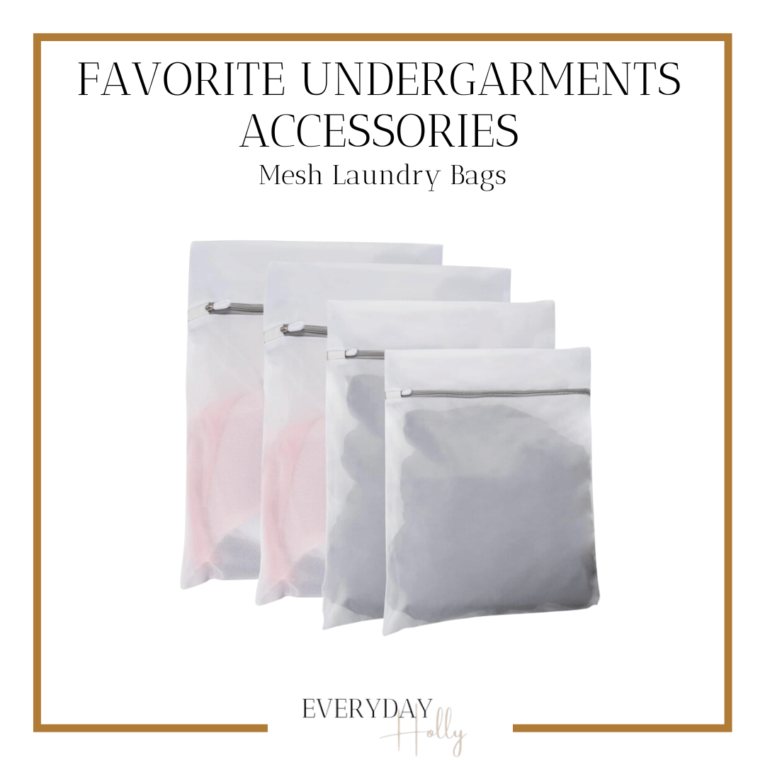Favorite Undergarments Accessorites | #delicate #laundry #intimates #laundrybag #mesh #clean #wash #musthave #amazon #accessories #Undergarments #amazon #bra #time #all