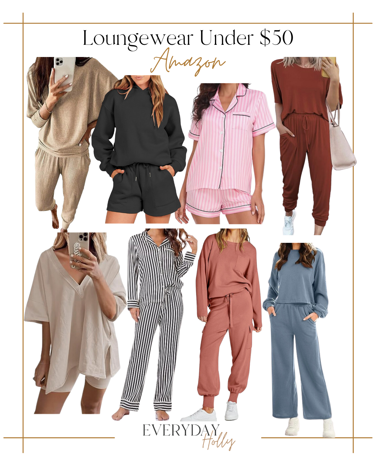 Stay cozy in style with these 19 loungewear pieces under $50