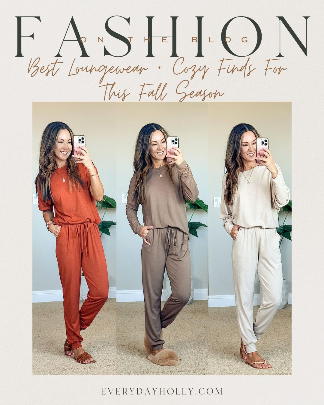 Comfy warm online loungewear