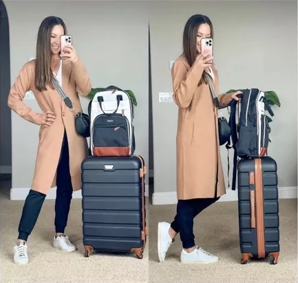 The Best Styles for Every Occasion + Travel Essentials | #best #styles #every #occasion #travel #essentials #musthaves #traveloutfit #suitcase #luggage #laptopbackpack #joggers #purse #gibsonlook