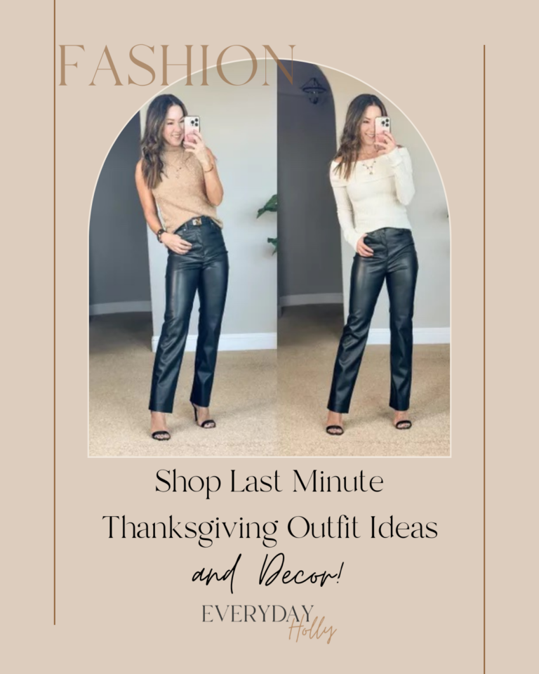 Shop Last Minute Thanksgiving Outfit Ideas + Decor
