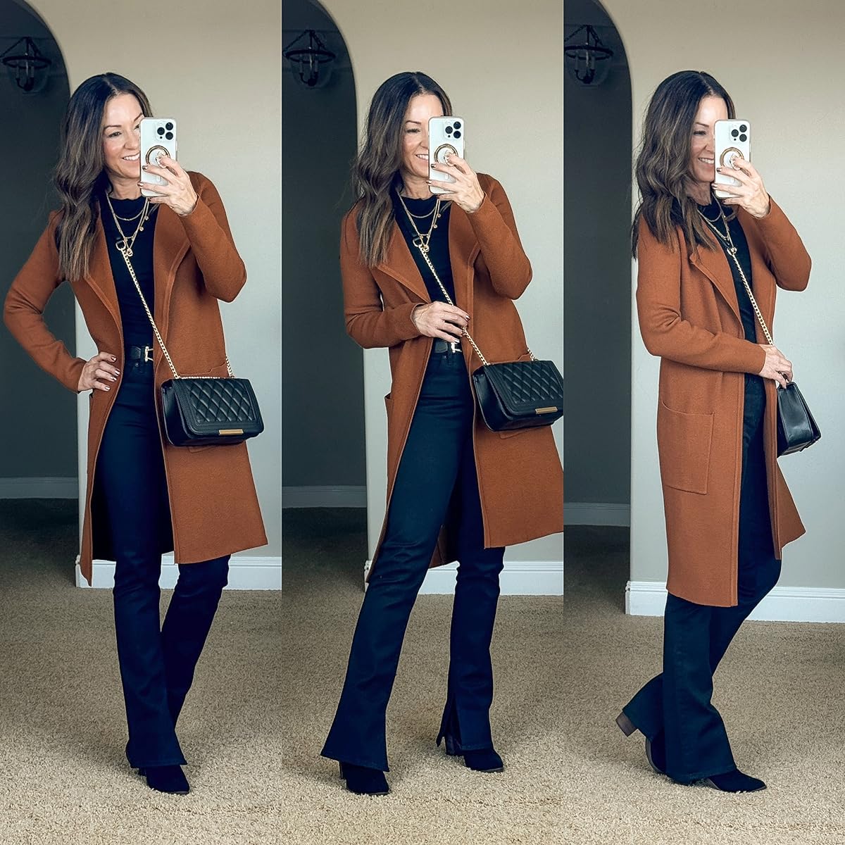 shop last minute thanksgiving outfit ideas and decor | #shop #thanksgiving #thanksgivingoutfit #homedecor #falloutfit #fallfashion #coatigan #cardigan #booties #crossbody #fall #autumn #necklace