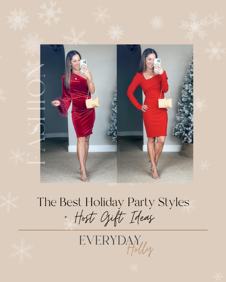 The Best Holiday Party Styles + Host Gift Ideas