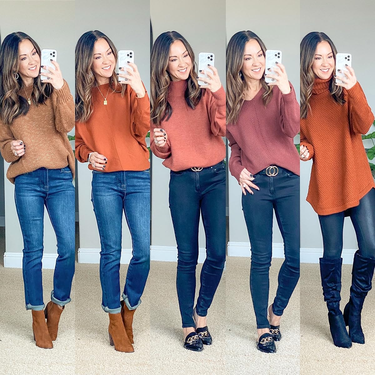shop last minute thanksgiving outfit ideas and decor | #shop #thanksgiving #thanksgivingoutfit #homedecor #falloutfit #fallfashion #autumn #boots #mules #casual #comfy #sweater #offtheshoulder #turtleneck 