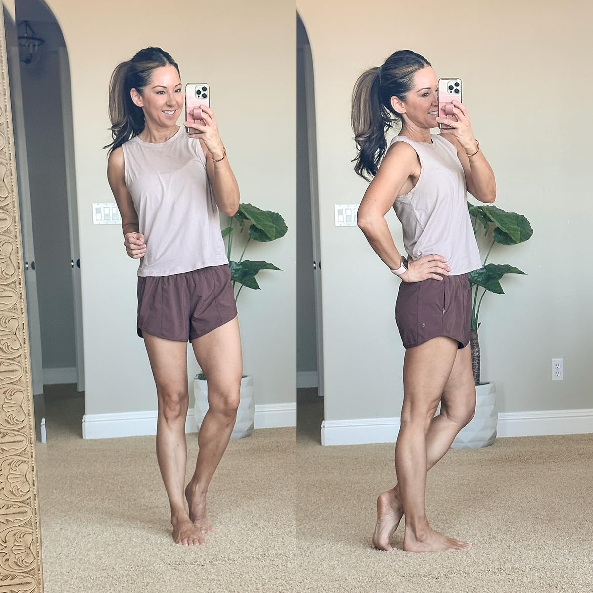 top 23 fashion favorites of 2023 | top 23 of 2023, fashion, fashion favorites, fashion finds, outfit inspo, workout, fitness, athleisure, tank top, running shorts