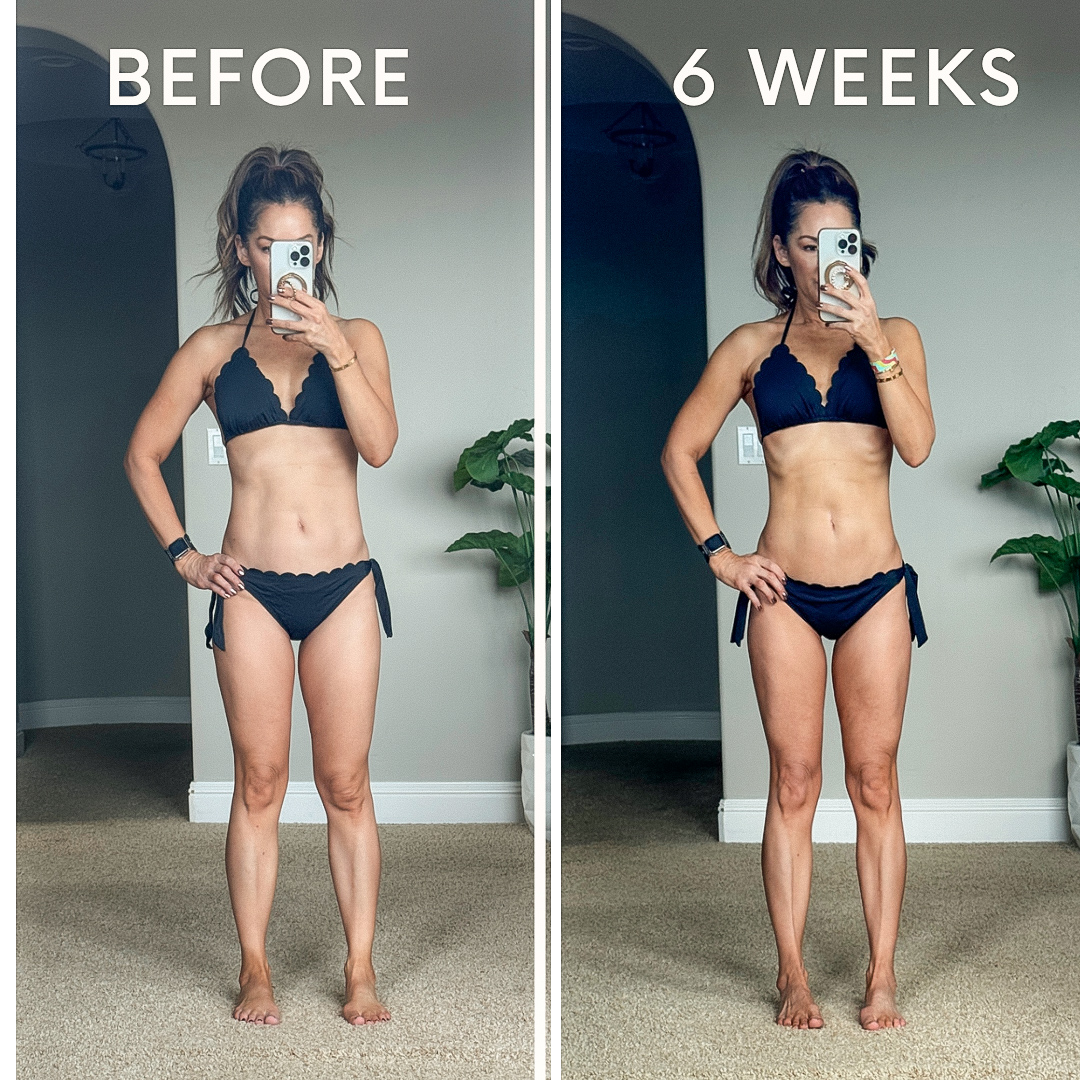 how to stay healthy and fit at any age | healthy, lifestyle, fitness, workout, at home workout, six week results, progress images, fitness pictures