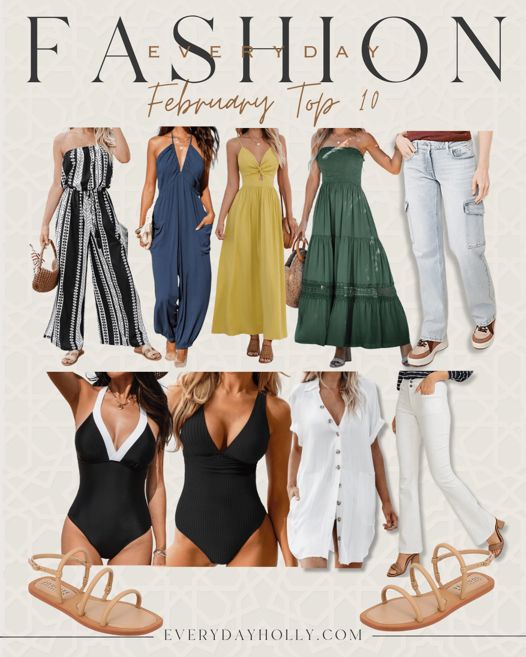 Top 10 Hottest Best Sellers from February | best sellers, fashion, beauty, home, monthly top sellers, amazon, February best sellers, fashion favorites, resort wear, resort styles, denim, jeans, cover up, swim, swimsuit
