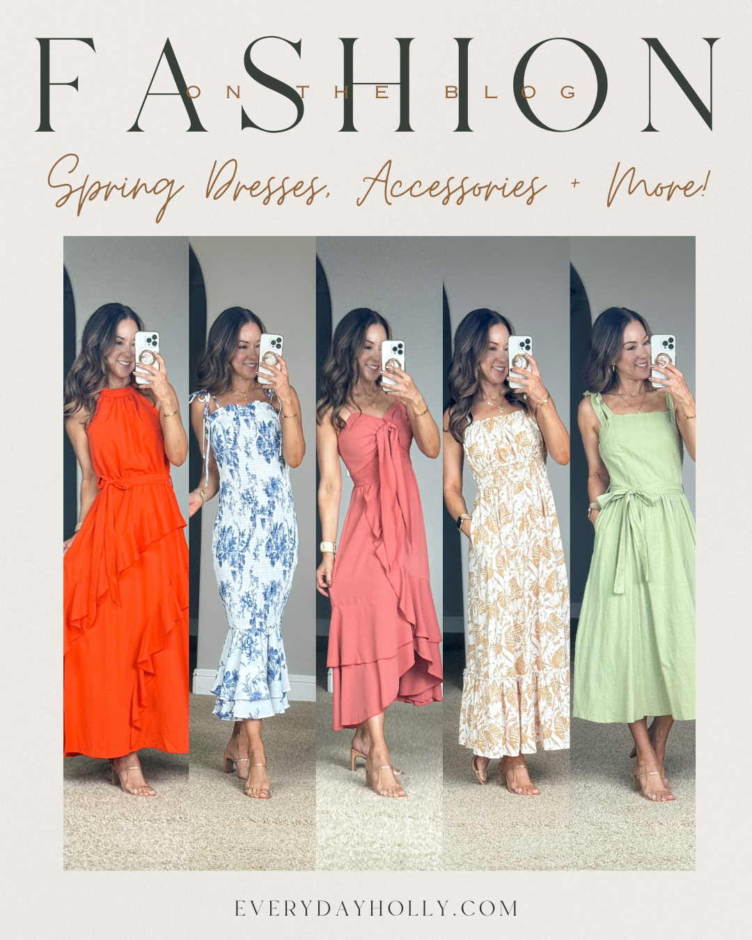 Spring into the season with these must-see dresses, accessories, and more | spring, spring fashion, spring dress, spring dresses, maxi dress, 