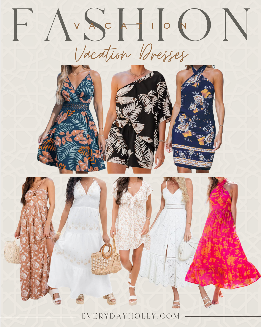 the ultimate girls trip to cabo come with me | girls trip, cabo, resort, spa resort, mexico, resort wear, vacation outfit, travel essentials, vacation dress, floral dress, maxi dress, mini dress, white dress