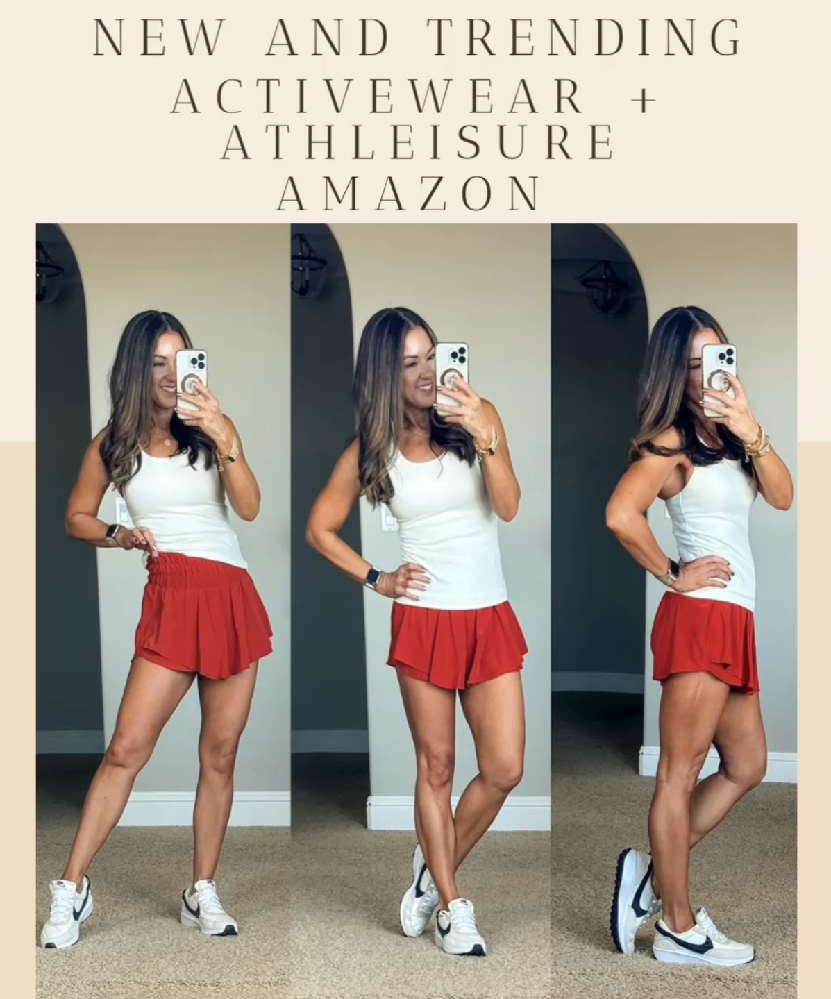 may outfit recap: trending fashion and favorite finds | may, outfit round up, fashion, trending fashion, affordable fashion, summer outfit inspo, activewear, running shorts, athleisure, trending outfit