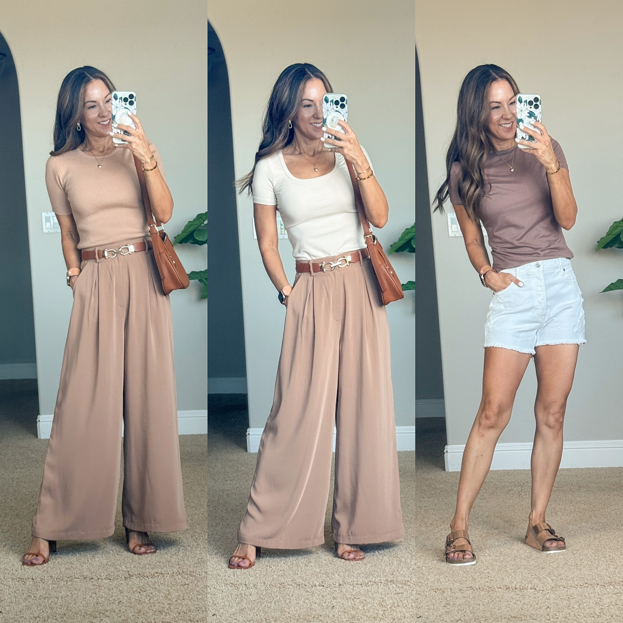 may outfit recap: trending fashion and favorite finds | may, outfit round up, fashion, trending fashion, affordable fashion, summer outfit inspo, neutral workwear, neutral fashion, wide leg pants, everyday outfit, work outfit inspo