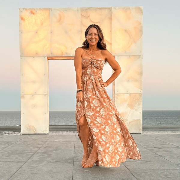 the ultimate girls trip to cabo come with me | girls trip, cabo, resort, spa resort, mexico, resort wear, vacation outfit, travel essentials, maxi dress, floral dress, heels, date night outfit, dinner outfit