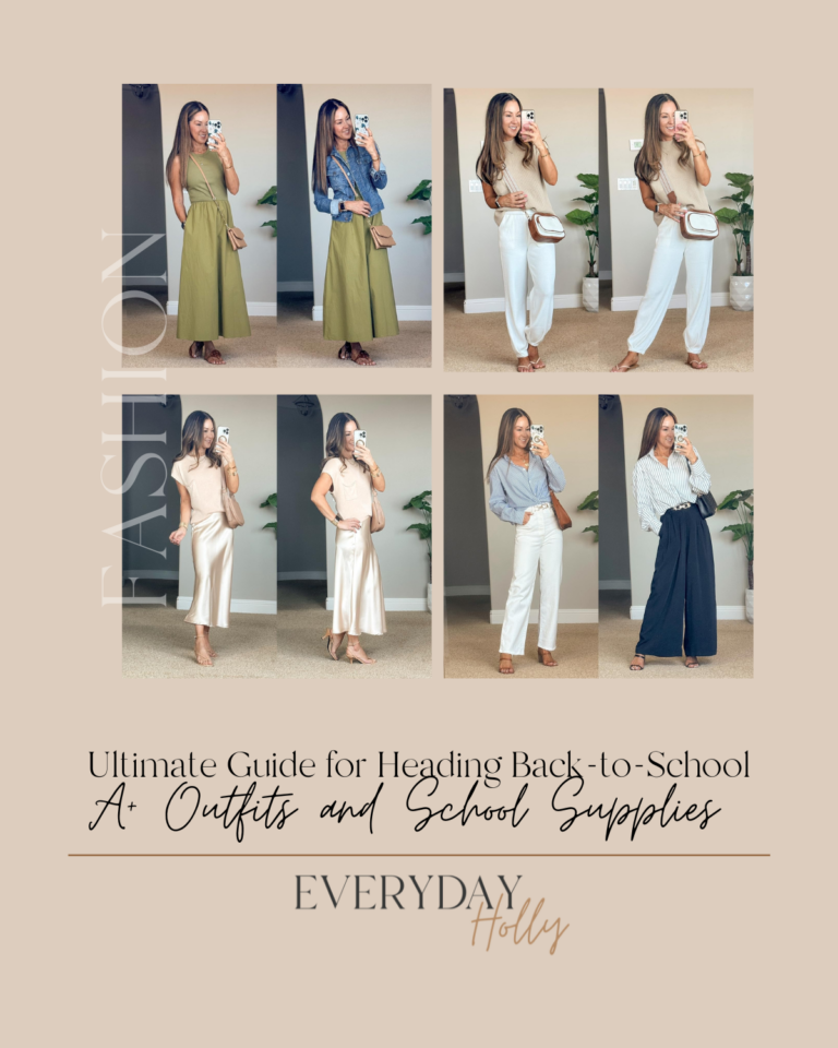 Ultimate Guide for Heading Back-to-School: A+ Outfits & School Supplies