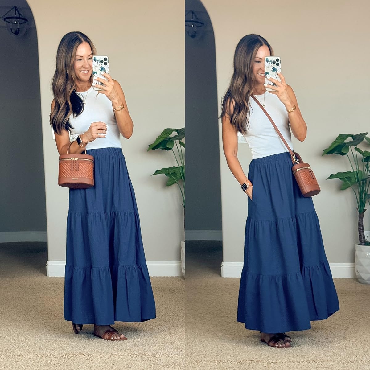 the top 10 hottest best sellers from july | best sellers, monthly best seller, fashion, beauty, home, teacher outfit inspo, late summer, early fall, midi skirt, designer handbag, tank top, purse