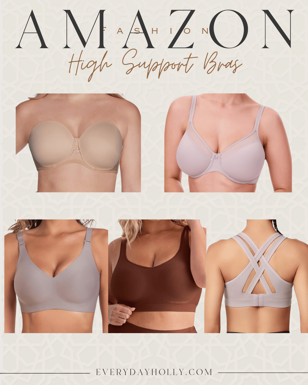 My Tried and True Undergarments for Everyday Wear + Special Occasions, bras, underwear, accessories, high support, sport bra