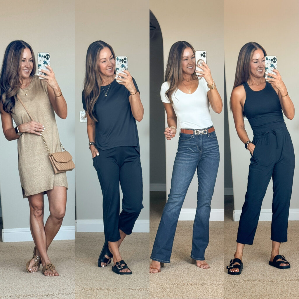 From Summer to Fall: August Outfit Trends You’ll Love | denim, loungewear, athleisure, activewear