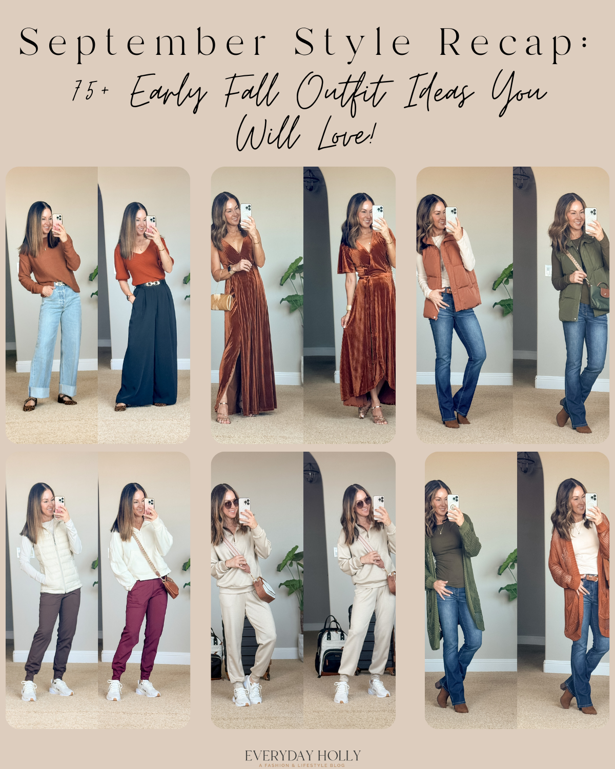 September Style Recap: 75+ Early Fall Outfit Ideas You Will Love!